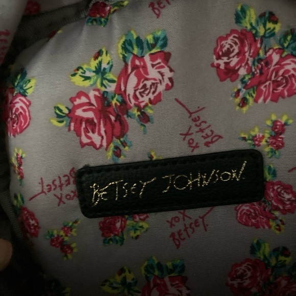 Betsey Johnson Pink Floral Dog Mini Backpack main image 5
